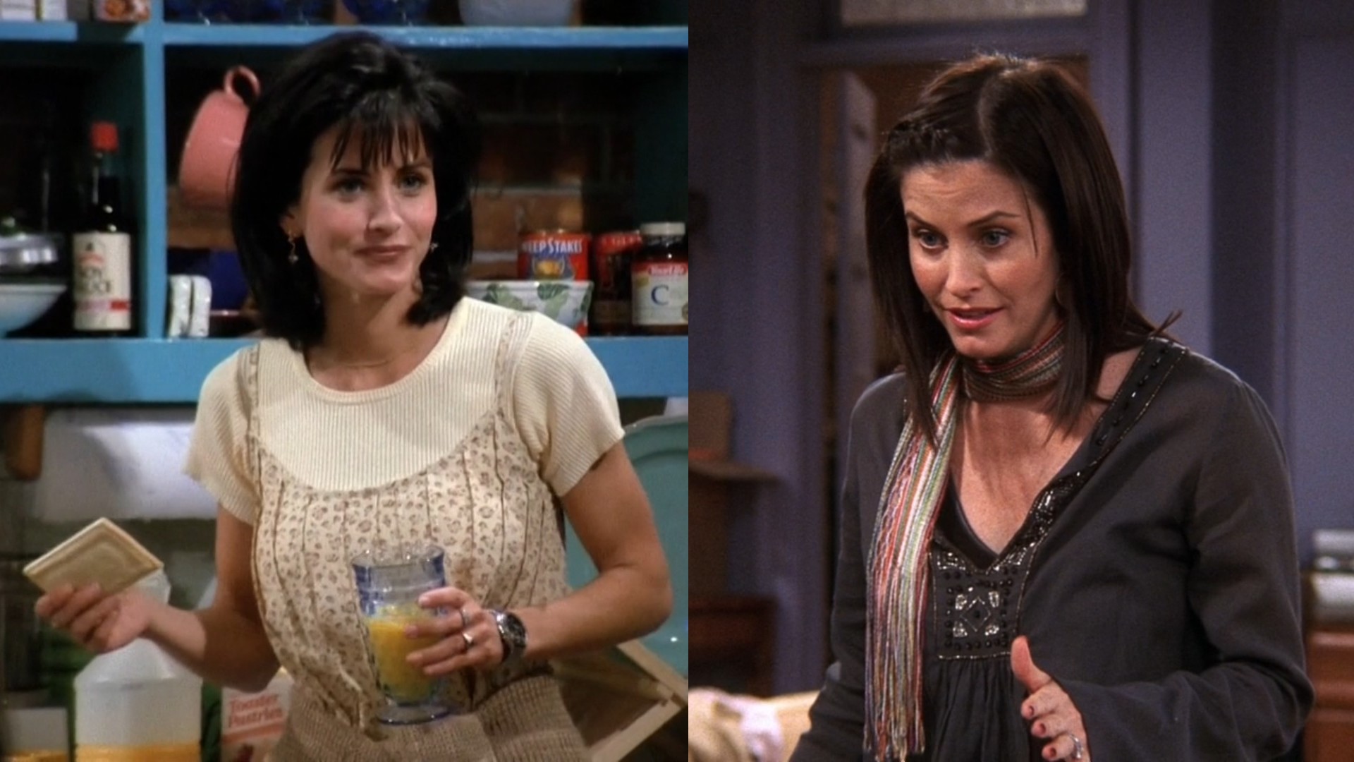 Tak jde čas s Přáteli aneb jak se v letech 1994-2003 měnila Monica